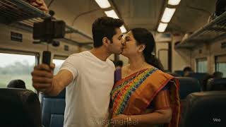 Young Indian Vlogger Fun With Indian Aunty In Train