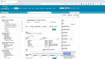 How to create an Auto-Search on Stellar MLS