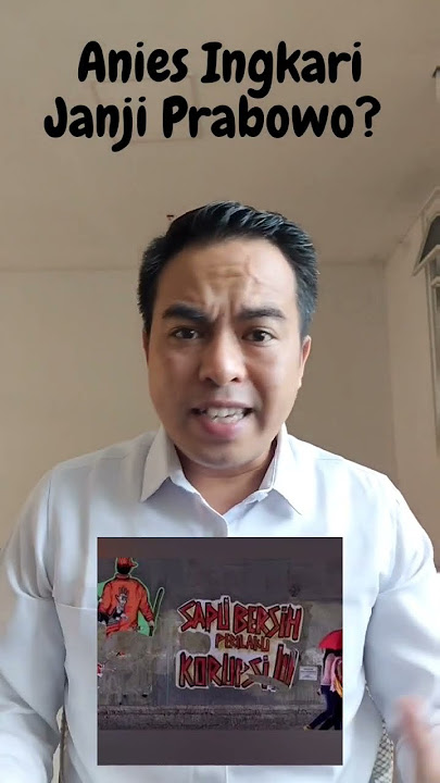 Anies Ingkar Janji Kepada Prabowo?