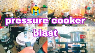 pressure cooker blast|| Liveblastheena vlog family