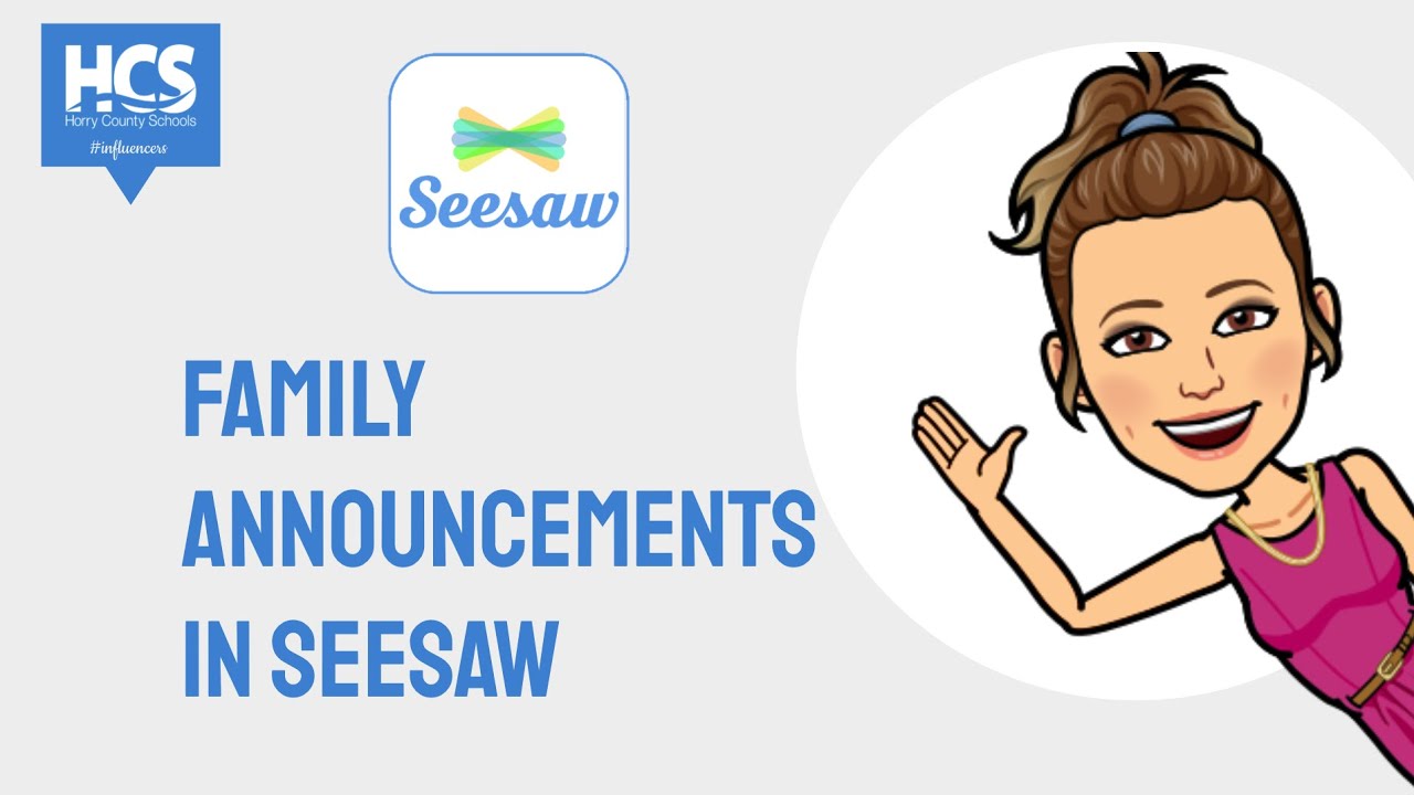 How to do Family Announcements in Seesaw - YouTube