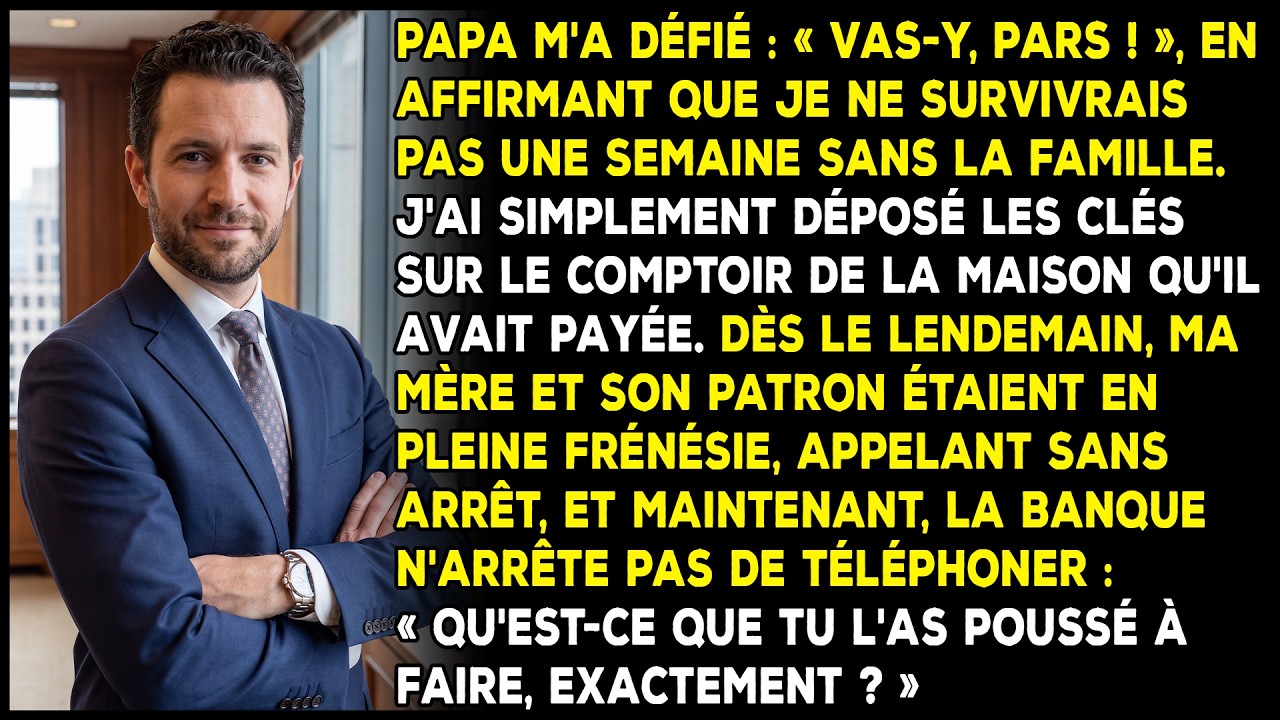 Le tintement de la cuillère en argent contre le cristal a figé toute la salle. Mon père venait de promouvoir mon frère, l’homme qui avait volé cinquante millions à l’entreprise, et il m’a regardé...