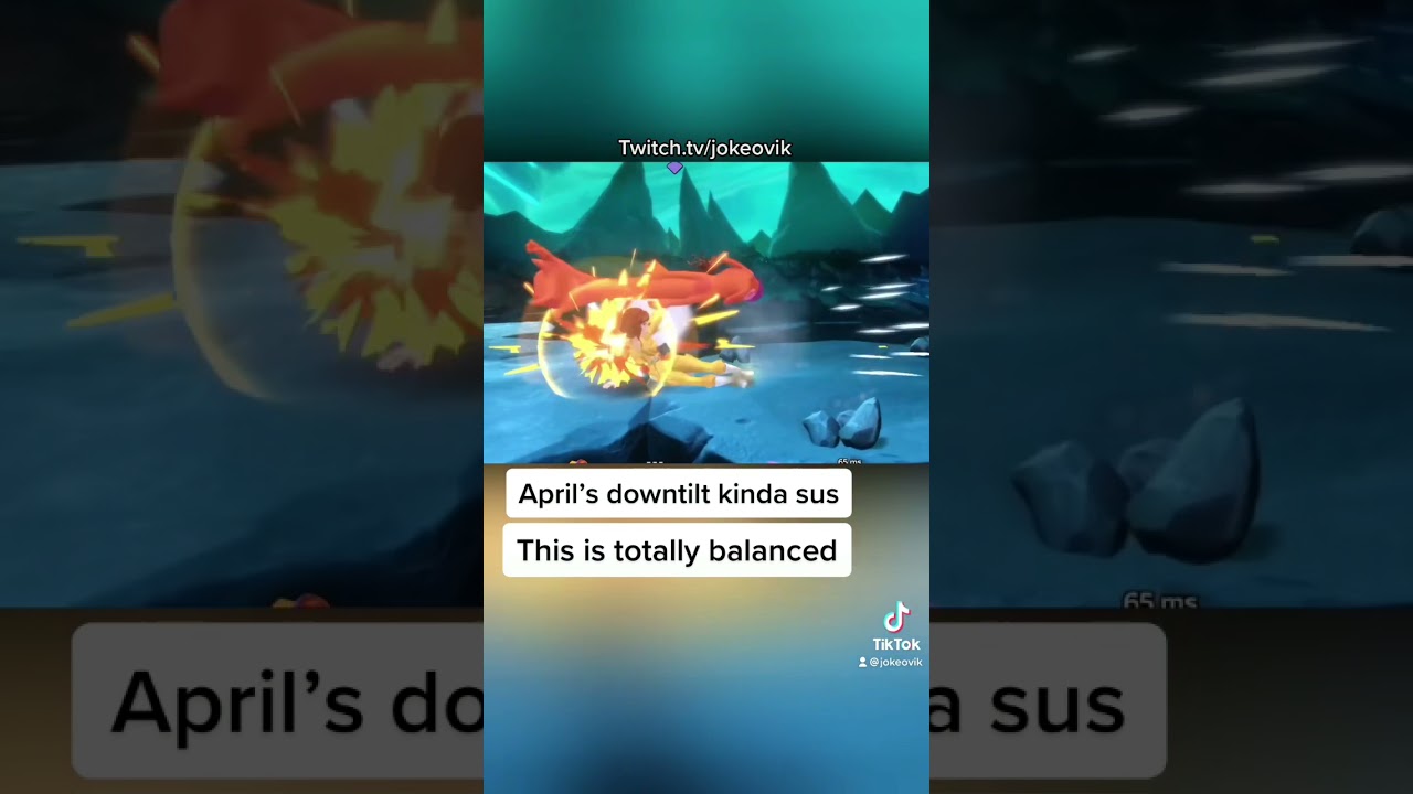 April O’Niel’s downtilt is very sus 