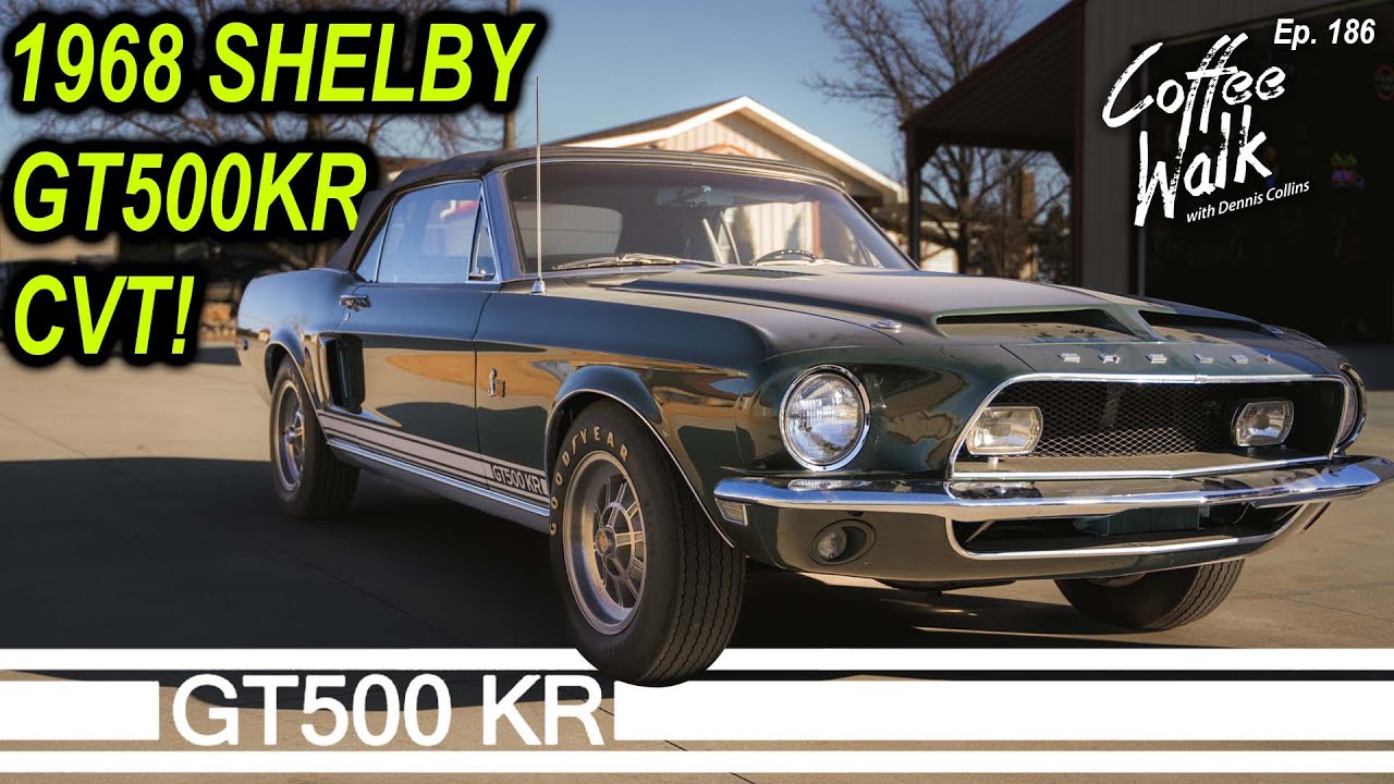RARE FIND: 1968 Mustang Shelby GT500KR!! - YouTube