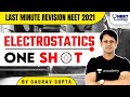 NEET Toppers: Electrostatics One-Shot | Last minute Revision | NEET 2021 | Gaurav Gupta