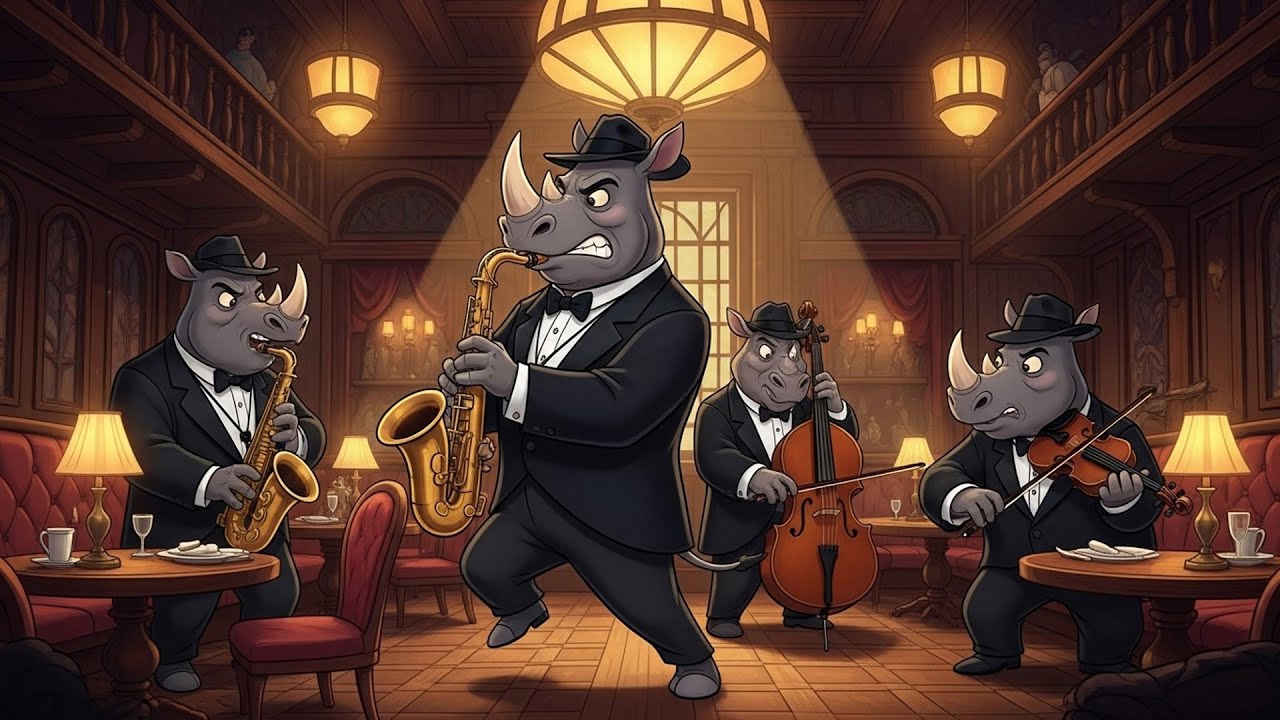 🎻 Suit & Sax – Elegant Hard Bop at the Restaurant