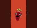 the strawberry grows up 🥹