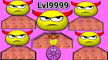 Satisfying mobile gameplay - 9999 Draw To Smash vs Hide Ball | Mix Gameplay u0026 Run #0081