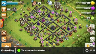 My Clash Of Clans Stream