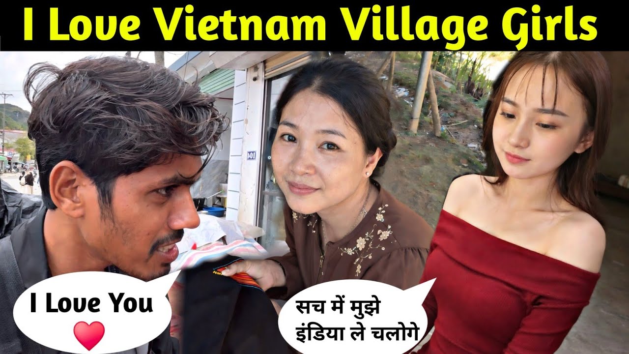 I Love Vietnam Village Girls | Vietnam Village Girls Feel Comfortable With Me 