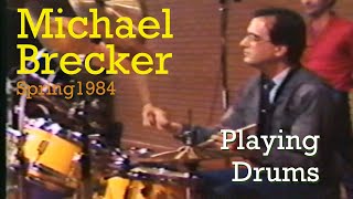 Michael Brecker Playing Drums Like Steve Gadd To Demonstrate How Much He Values Musical Time