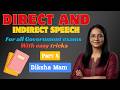 Narration Part 4 | Easy Tricks + PYQs | By Diksha Mam#narration#upsc #englishgrammar #ssc #dikshamam