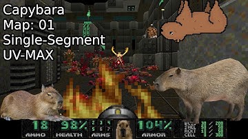 Capybara Map 01 "Sweet Little Dead Hamster" UV MAX [DOOM II]
