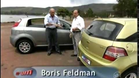 VRUM - Comparativo Chevrolet Agile VS Fiat Punto - 31-01-2010