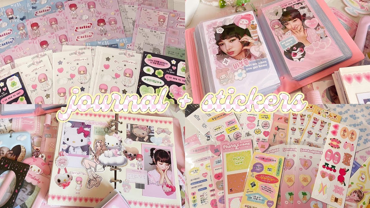 🛼💗 sticker haul + journaling | by darrieemilk