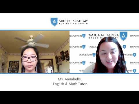 Why Tutor For Ardent? Annabelle Shares Her Experience!