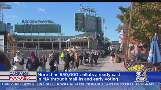 More Than 550,000 Ballots Cast In Massachusetts Mail-In, Early Voting