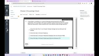 Module 3 Knowledge Check | Processing Text for NLP