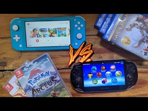 PS Vita VS Nintendo Switch - Qual é o MELHOR PORTÁTIL da