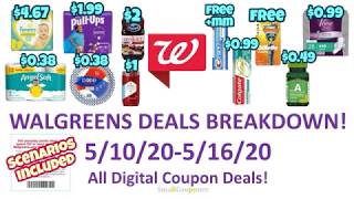 Walgreens Deals Breakdown 5/10/20-5/16/20! All Digital Deals!