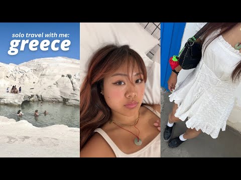 slow travelling diaries: solo trip to greece 2023 🇬🇷