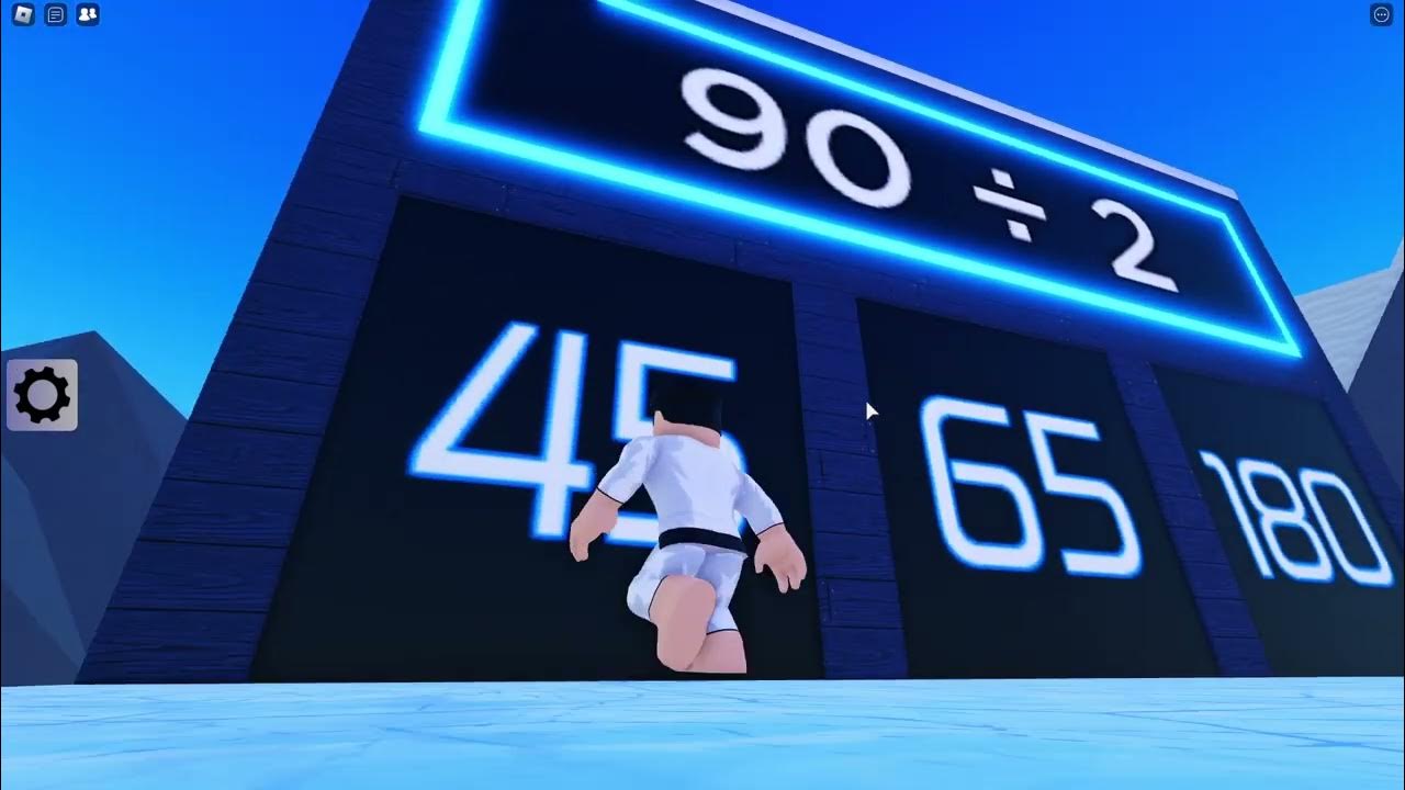 Lets test my math skills! Roblox: Math Obby - YouTube