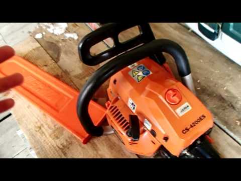 Обзор бензопилы ECHO СS4200 ES Обзор бензопилы ECHO СS4200 ES