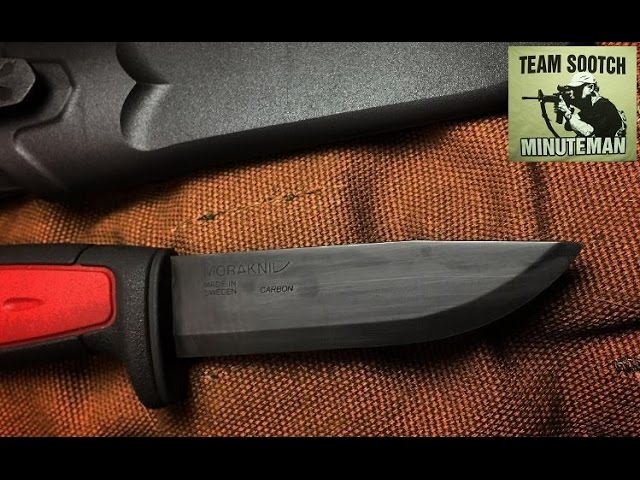  Morakniv Companion Heavy-Duty Sandvik Carbon Steel Fixed-Blade  Knife with Sheath, 4.1 Inch : Hunting Fixed Blade Knives : Sports & Outdoors