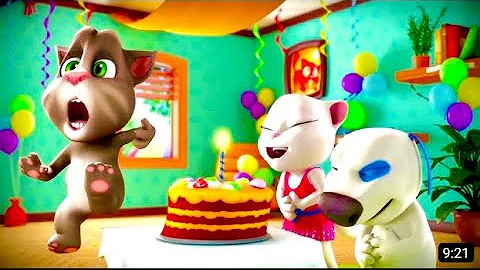 🎂 Super Birthday Cake! 🎂 Talking Tom Shorts Cartoon (Episode 44)