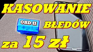 ELM 327 Bluetooth kasowanie błędów P0341 OBD2 screenshot 3