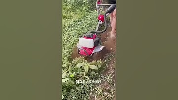 One machine for multiple usesSave time, effort and labor Peanut ridge ditch, soil weeding machine