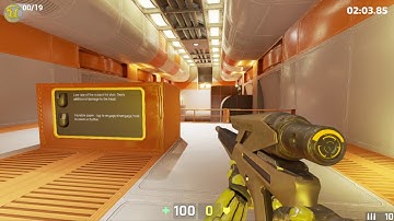 First video unreal engine training weapon and running