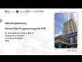 Server Side Programming Using Php