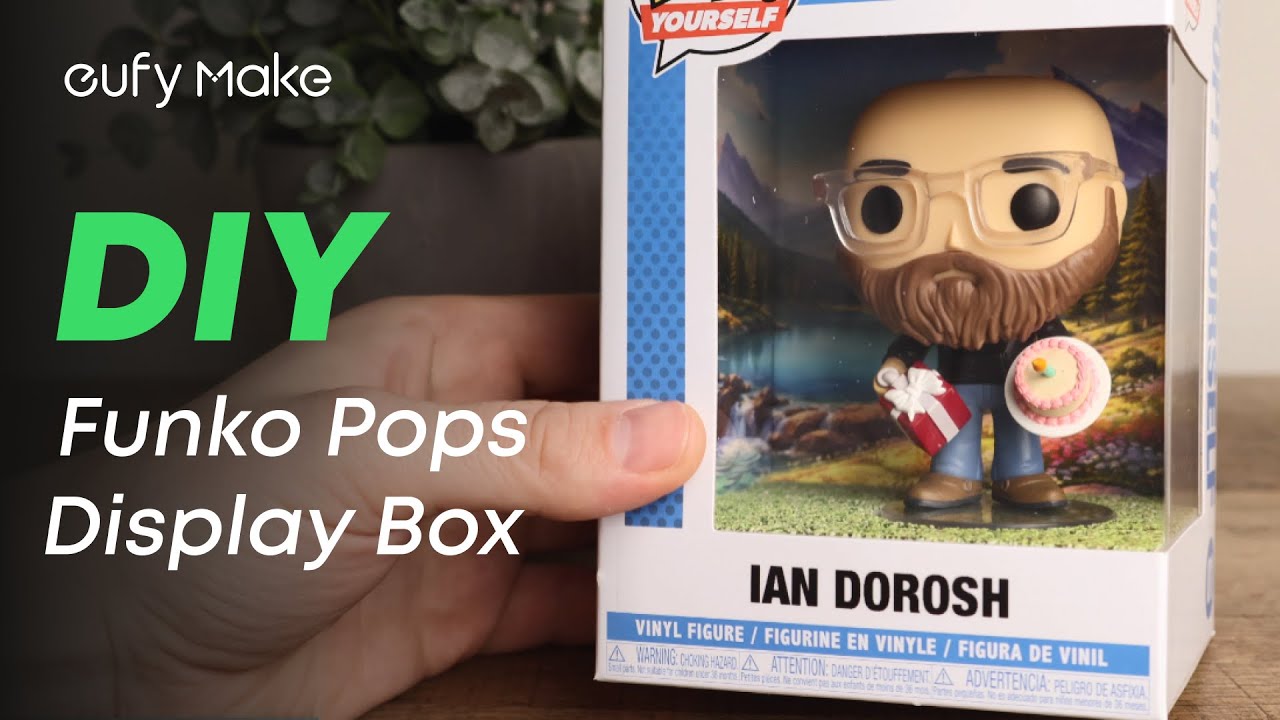 DIY Funko Pop Display Case Using a 3D and UV Printer