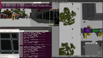 Object Detection and Tracking for Simulated Guide Dog Robot in Gazebo (Demo with vision & planning)