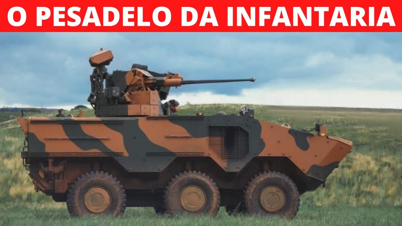 GRANDE PODER DE DESTRUIÇÃO: CONHEÇA O CANHÃO DO BLINDADO GUARANI