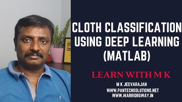 Cloth Classification using Deep Learning Matlab