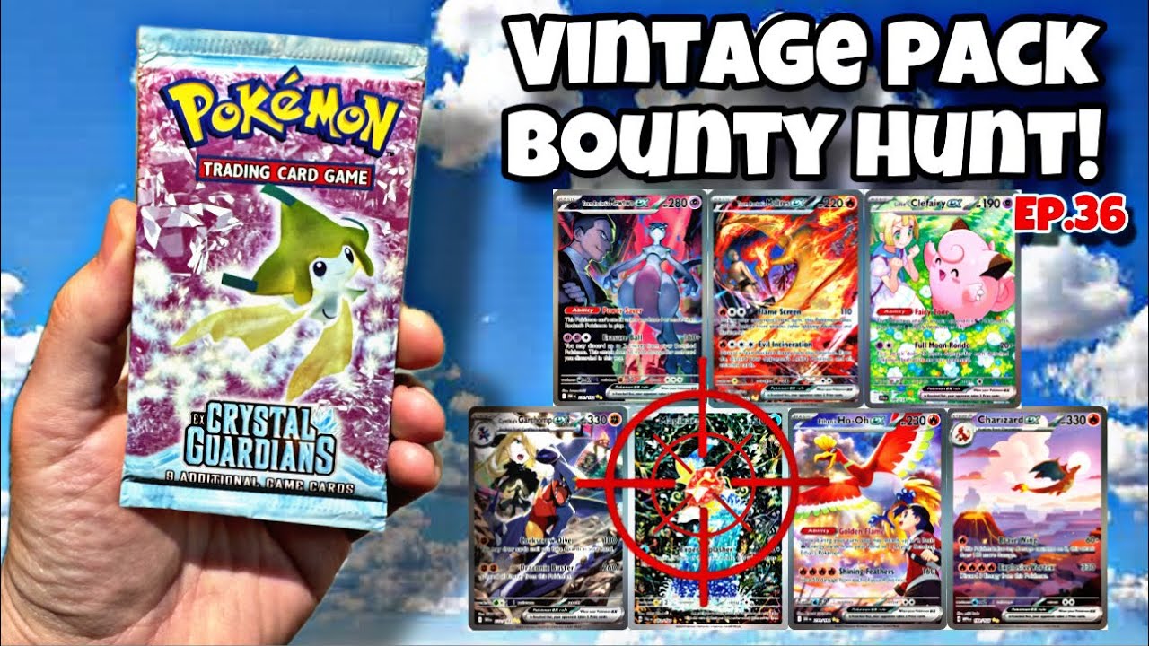 Pokémon Vintage Pack Bounty HUNTING! New CHASE! 