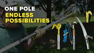 JAMESON Tree Care Tools TA-12F Telescoping Pole