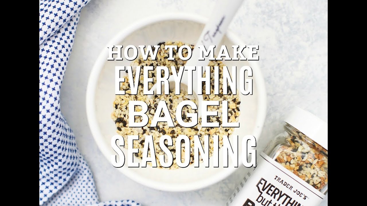 How to Make Everything Bagel Seasoning - YouTube