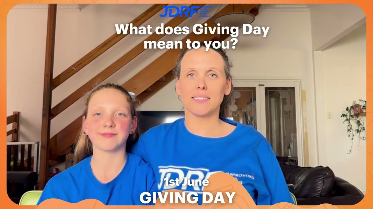 JDRF Giving Day 2023 - What does Giving Day mean to you?