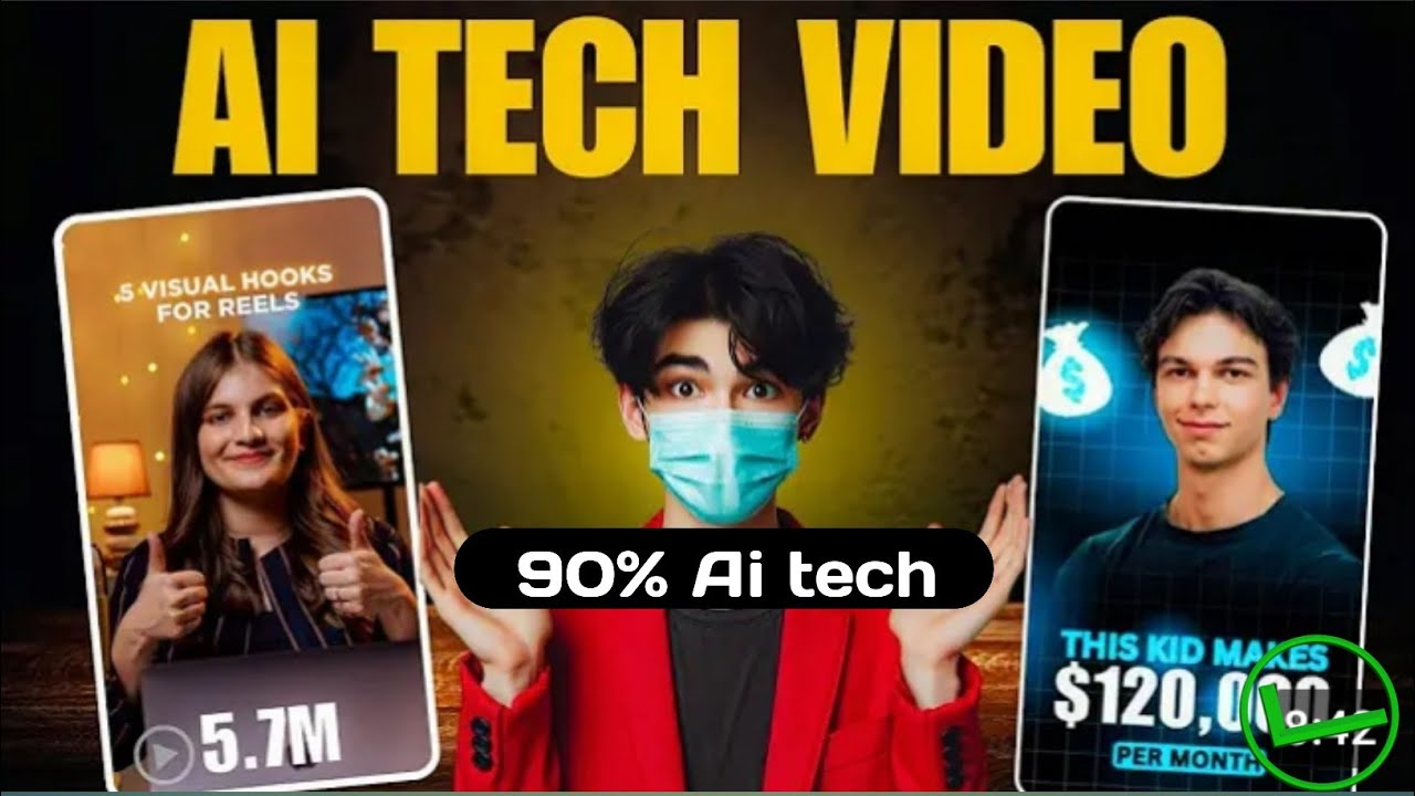 Create Technology Video How to create Ai tech video with Ai one click here life set #youtube # ...