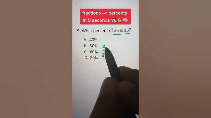 How To Calculate Percentages In 5 Seconds
