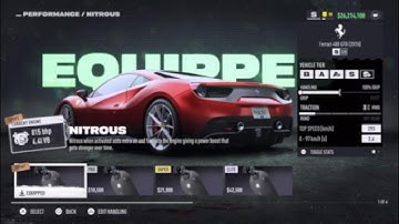 Need For Speed Unbound (S class build) Ferrari 488 GTB (2015)