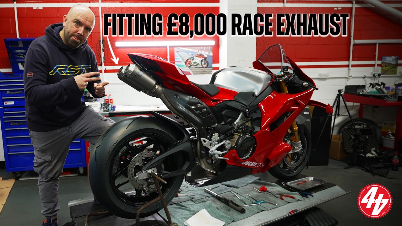 Этот НОВЫЙ Panigale V4R звучит ПРОСТО ПОТРЯСАЮЩЕ