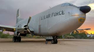 C-124 Globemaster walk-around at Pima Air Museum.