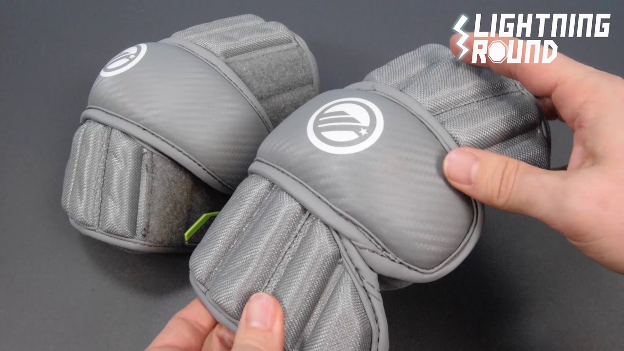 Maverik MX Lacrosse Arm Pads Lightning Round Video YouTube