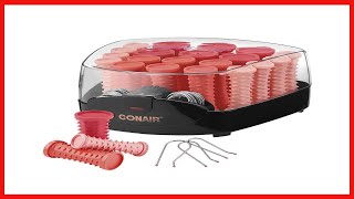 Conair Compact Multi-Size Hot Rollers , Coral, 20 Piece Ortment