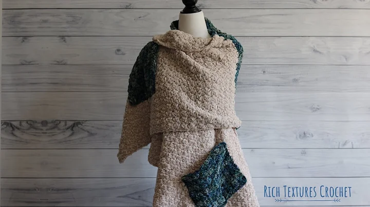 Create Your Own Cozy Crochet Pocket Shawl