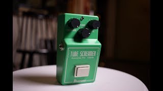 Ibanez Tube Screamer TS808 Overdrive Pedal Review
